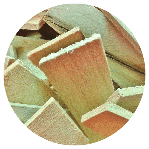 recupero legno scarti industriali