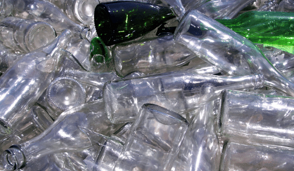 simboli raccolta vetro